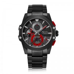 Alexandre Christie AC 6607 Black Red MCBEPBARE